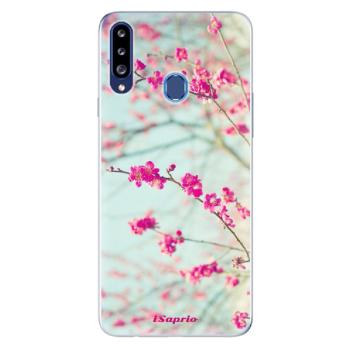 Odolné silikonové pouzdro iSaprio - Blossom 01 - Samsung Galaxy A20s