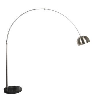 Oblouková lampa Zenia z nerezové oceli – 220*Ø 34*220 cm E27/max 5LMP339