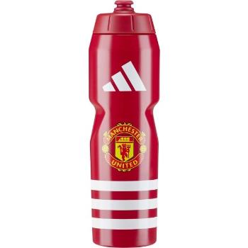 adidas MANCHESTER UNITED FC BOTTLE Láhev na vodu, červená, velikost