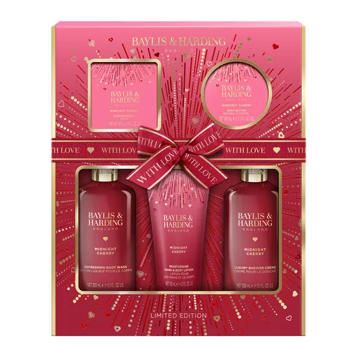 Baylis & Harding Dárková sada Midnight Cherry 5 ks