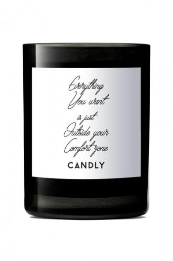 Candly - Vonná sójová svíčka Everything you want is just outside your comfort zone 250 g