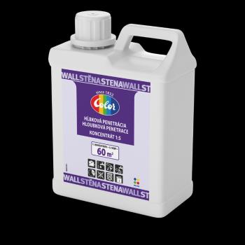 HELIOS COLOR Hĺbková penetrácia - koncentrát 1 l bezfarebná