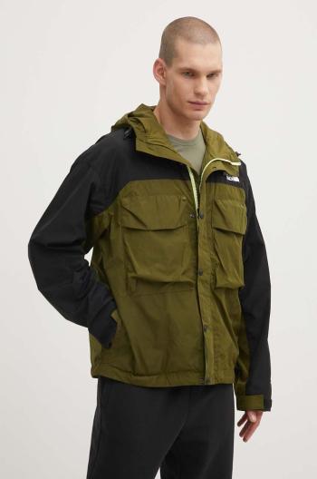 Bunda The North Face Tustin Cargo Pkt Jkt pánská, zelená barva, přechodná, NF0A879GPIB1