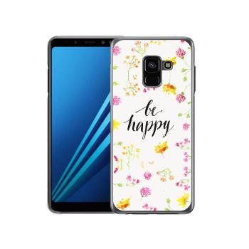 PROTEMIO MY ART obal Samsung Galaxy A8 2018 BE HAPPY (019)