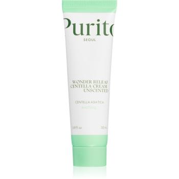 Purito Wonder Releaf Centella Cream Unscented regenerační krém pro zklidnění pleti 50 ml