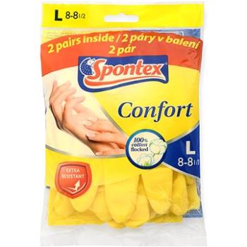 SPONTEX Comfort vel. L, 2 páry (3384121091589)