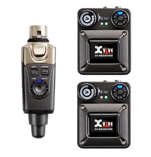 Xvive U4 - Bundle, 1x Transmitter + 2x Receiver