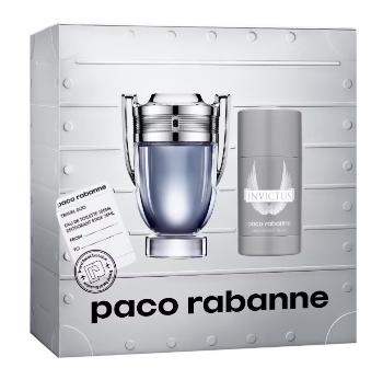 Rabanne Invictus - EDT 100 ml + tuhý deodorant 75 ml