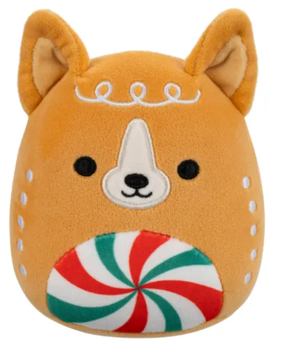 SQUISHMALLOWS Perníkový corgi - Louis, 13 cm