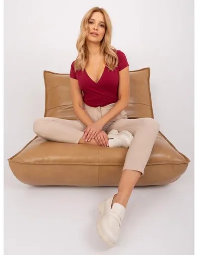 Dámské tričko RUE PARIS bordó