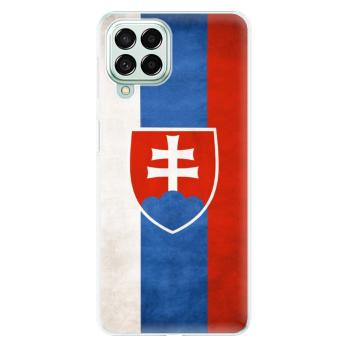 Odolné silikonové pouzdro iSaprio - Slovakia Flag - Samsung Galaxy M53 5G