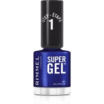 Rimmel Super Gel gel de unghii fara utilizarea UV sau lampa LED culoare 101 Galapagos 12 ml
