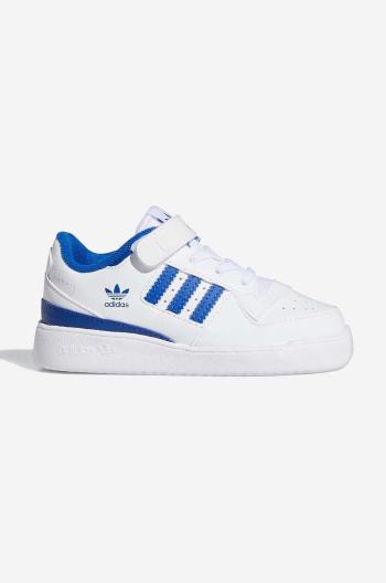 Dětské sneakers boty adidas Originals FY7986 Forum Low bílá barva