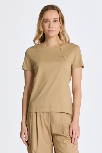 TRIČKO GANT REG TONAL SHIELD SS T-SHIRT DARK KHAKI