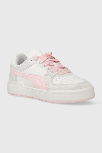 Kožené sneakers boty Puma CA Pro Queen of -3s Wns bílá barva, 395882