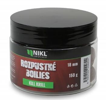 Nikl rozpustné boilies kill krill 150 g - 24 mm