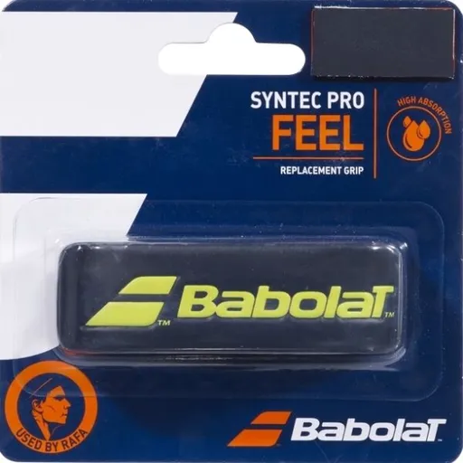Babolat SYNTEC PRO X1 Základní tenisový grip, černá, velikost