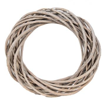 Přírodní šedý ratanový věnec Rattan XS - Ø 20*5 cm 6RO0600XS