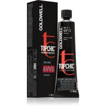 Goldwell Topchic Permanent Hair Color barva na vlasy odstín 6 VV MAX 60 ml