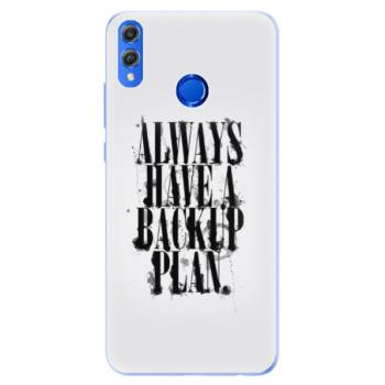 Silikonové pouzdro iSaprio - Backup Plan - Huawei Honor 8X