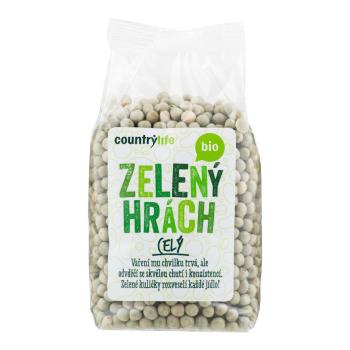 Hrách zelený celý 500 g BIO   COUNTRY LIFE