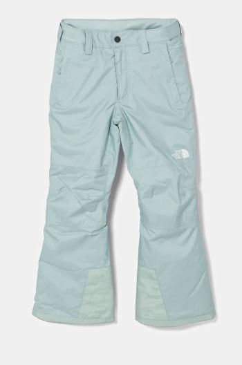 Dětské zimní sportovní kalhoty The North Face FREEDOM INSULATED PANT tyrkysová barva, NF0A88UH1OC1