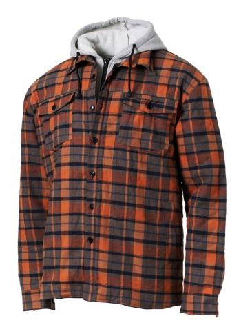 Savage Gear rybářská bunda Twin Shirt Jacket Orange/Grey