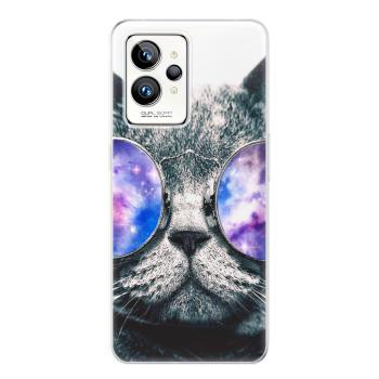 Odolné silikonové pouzdro iSaprio - Galaxy Cat - Realme GT 2 Pro