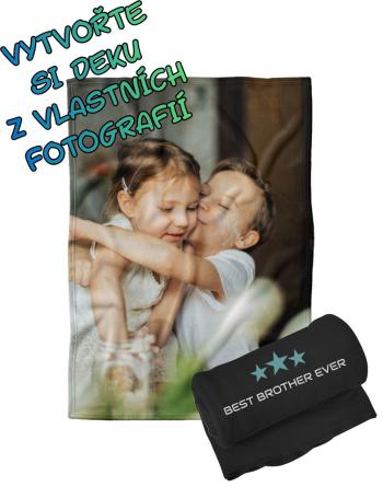 Deka z vlastních fotografií a textů Fleece 140x200cm/360g pro bráchy