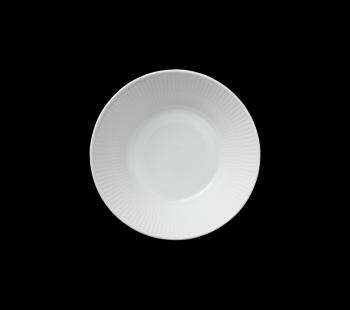 Hluboký talíř White Fluted, 17 cm - Royal Copenhagen