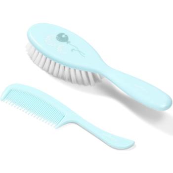 BabyOno Take Care Hairbrush and Comb II szett gyermekeknek születéstől kezdődően Mint