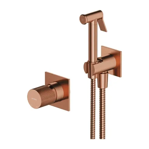 OMNIRES CONTOUR podomítkový bidetový systém, kartáčovaná měď SYSCTBI1CPB