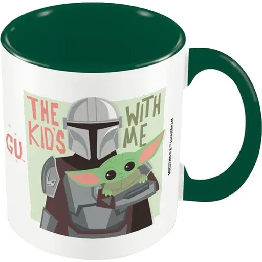 Hrnek Mandalorian 2 The Kids With Me 315 ml