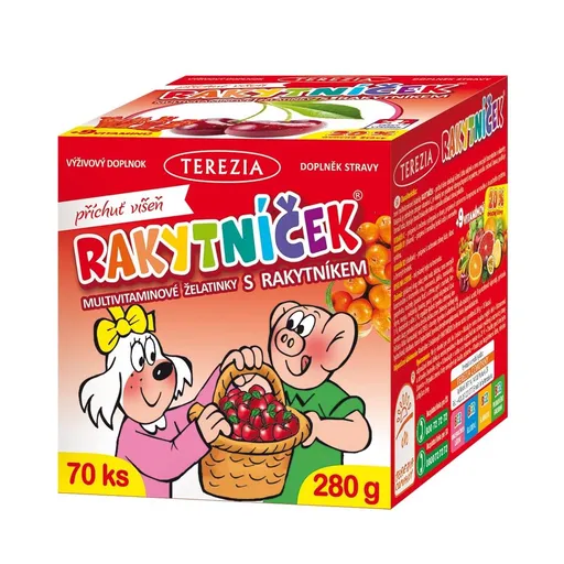 Terezia Company Rakytníček želatinky Višeň 70 kusů