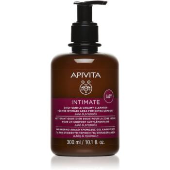 Apivita Intimate Lady Creamy Cleanser jemný gel na intimní hygienu pro každodenní použití 300 ml