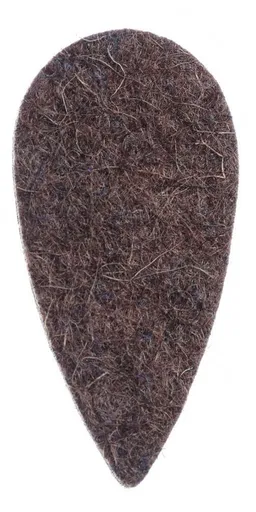Timber Tones Felt Tones Teardrop Brown Wool Felt