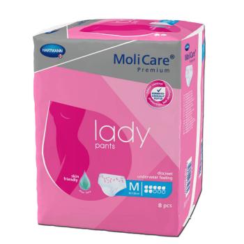 MoliCare Lady Pants 7 kapek vel. M inkontinenční kalhotky 8 ks