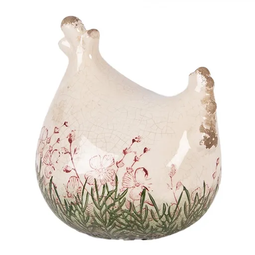 Hnědý vysoký hrneček perníček Gingerbread - 14*10*15 cm / 575 ml Clayre & Eef