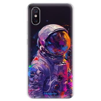 Odolné silikonové pouzdro iSaprio - Neon Astronaut - Xiaomi Mi 8 Pro