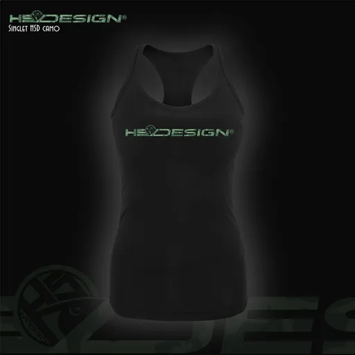 Hotspot Design Dámské Tílko HSD s camo vzorem - L,Hotspot Design Dámské Tílko HSD s camo vzorem - L