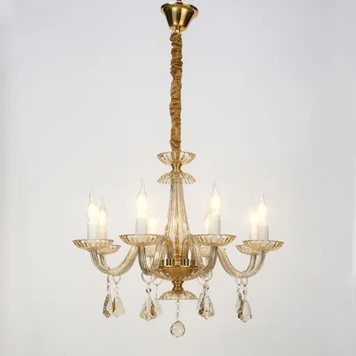 ACA Lighting Crystal závěsné svítidlo BLK80388PCMG