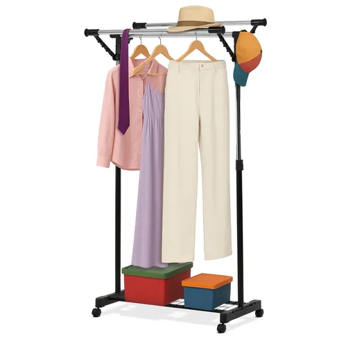 Stojan na oblečení 84521 BK, černá