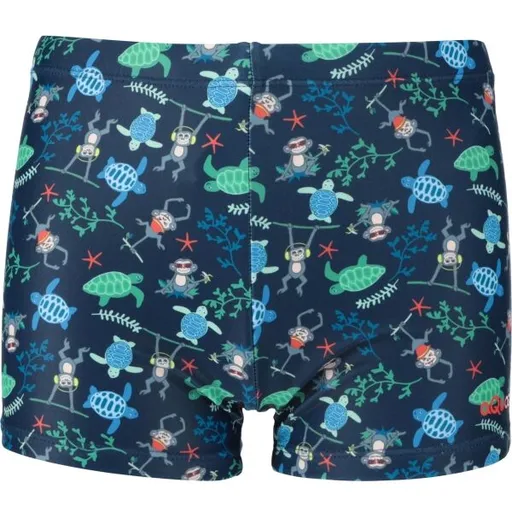 AQUOS FAJER Chlapecké plavky, tmavě modrá, velikost 164-170