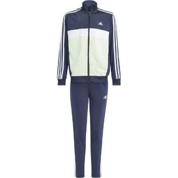 adidas ESSENTIALS TIBERIO TRACKSUIT JR Dětská souprava, tmavě modrá, velikost