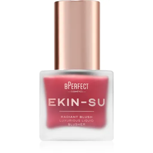 BPerfect Ekin-Su Radiant Blush tekutá tvářenka pro zářivý vzhled pleti odstín Checkmate 30 ml