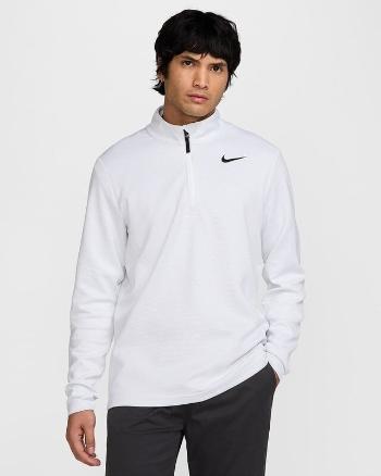 Nike Dri-Fit Victory Therma Flex 1/2 Zip Mens Top White/Pure Platinum/Black M Sweatshirt