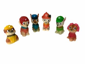 Tlapková patrola - Paw Patrol celá parta 6ks - marcipánové figurky - Frischmann