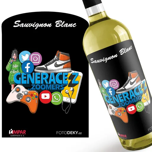 Víno Generace Z – Zoomers (Druh Vína: Bílé víno)
