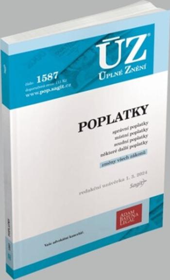 ÚZ 1587 Poplatky - správní, soudní, místní, ostatní