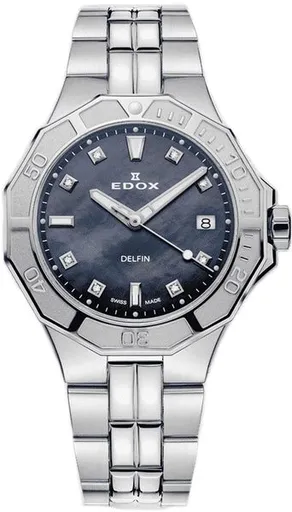 EDOX Sport Delfin Diver Date Lady 53020-3M-NANND